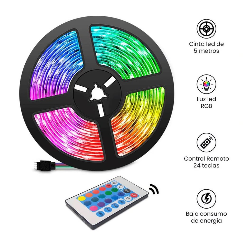 TIRA LED RGB 5MTS