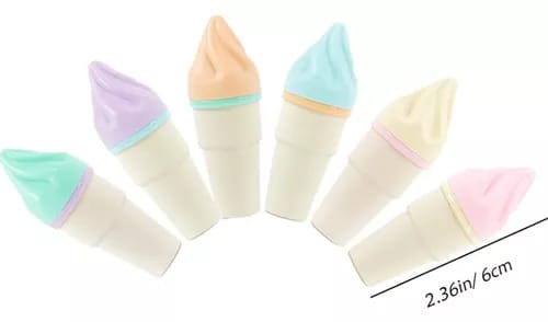 RESALTADOR CONO COLOR PASTEL X 6