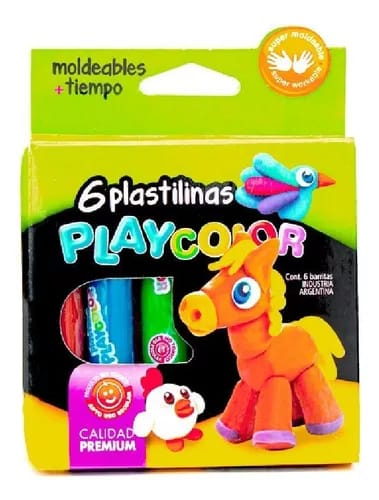 PLASTILINA X 6