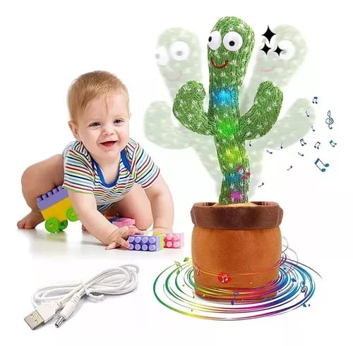 Cactus de Peluche Bailarín y Cantante