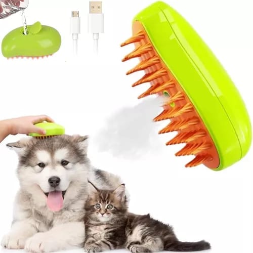 Cepillo humidificador para mascotas