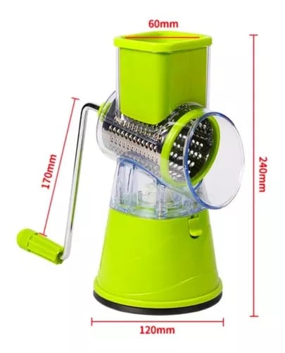 Rallador de tambor manual