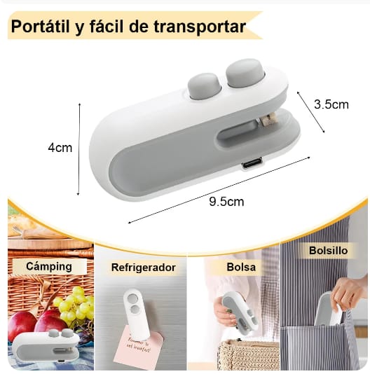 Mini sellador portátil