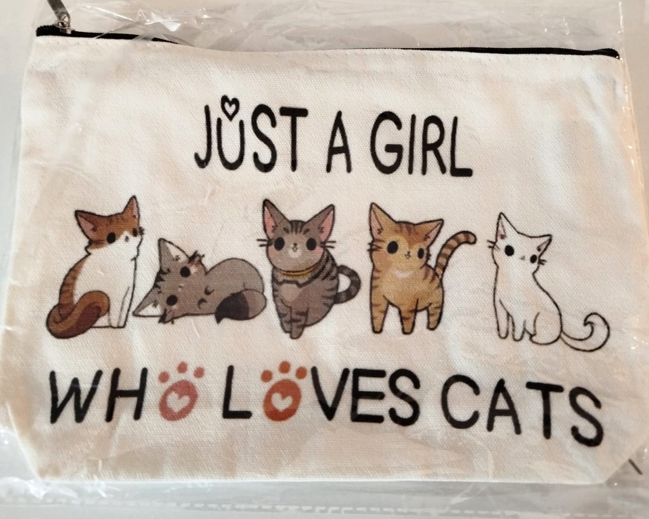 porta-cosméticos gatitos