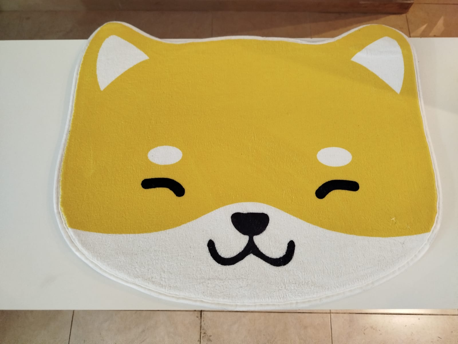 Alfombra de Felpa con Diseño de perro