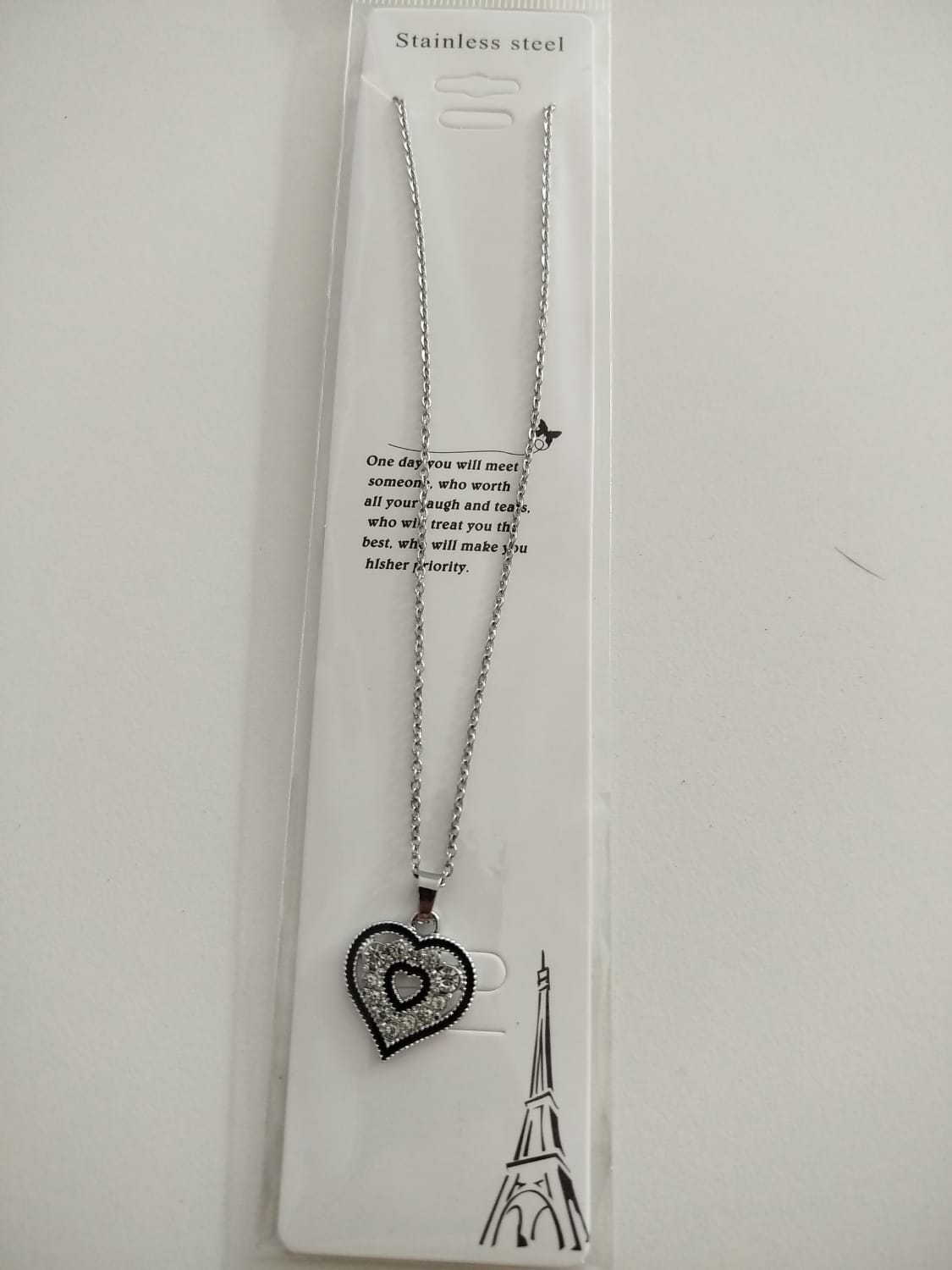 Collar de acero inoxidable
