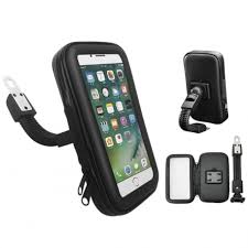 Soporte para teléfono impermeable para moto