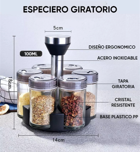 Especiero Giratorio