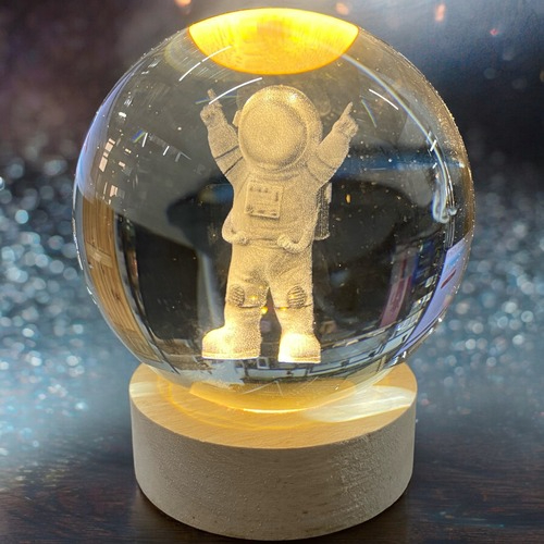 Lampara esfera astronauta 8cm