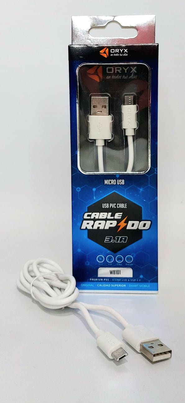 Cable USB rápido 3.1A