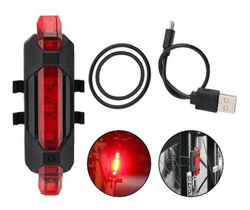 Luz trasera para bicicleta