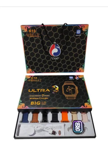 Reloj Inteligente X10 Ultra 3