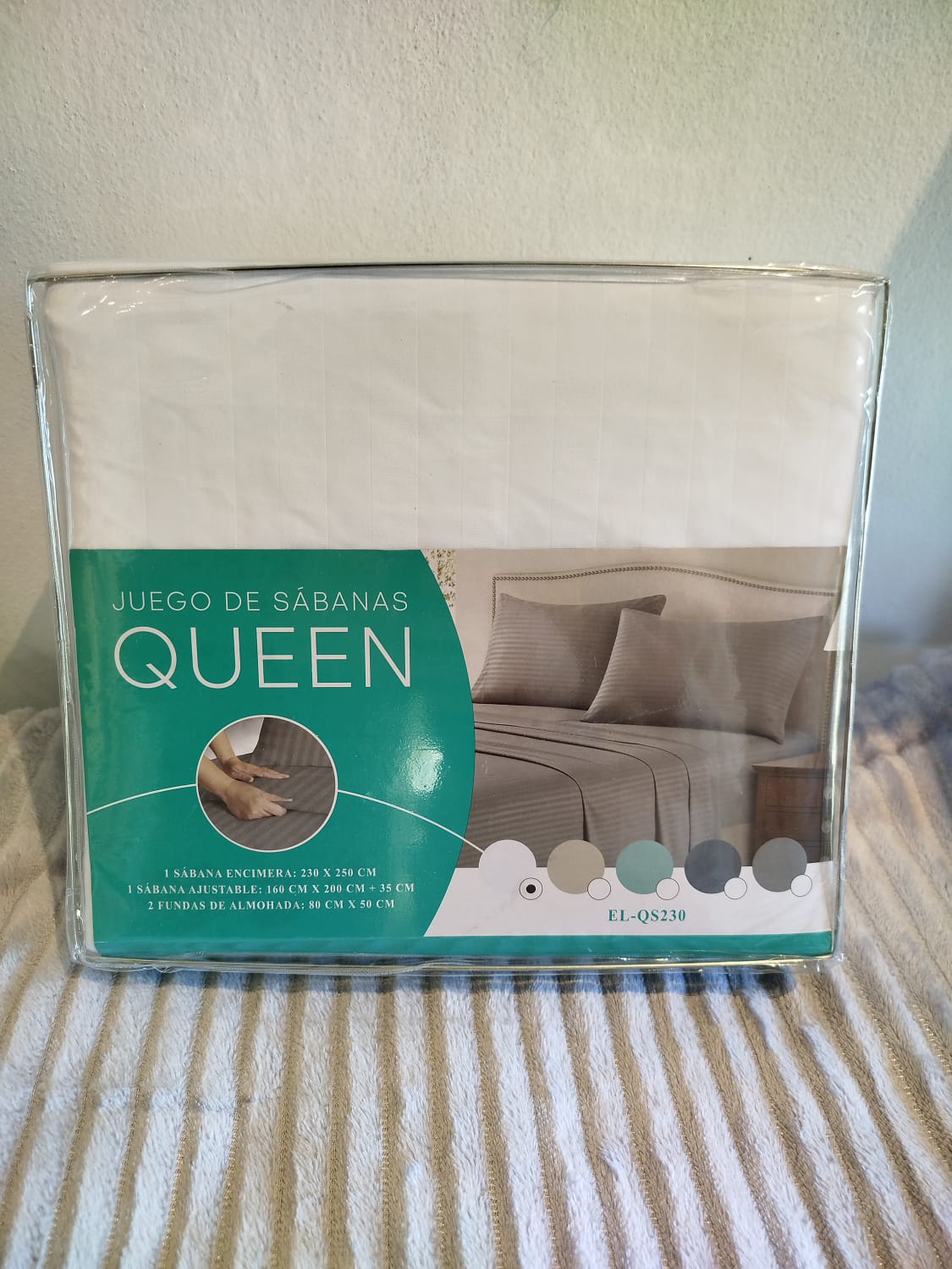 Juego de sabanas queen 
