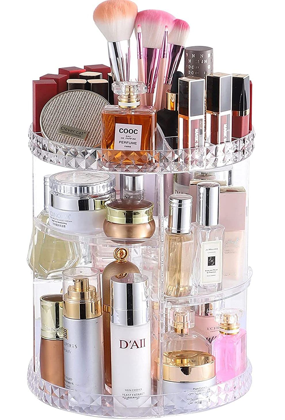 Organizador Giratorio de Maquillaje