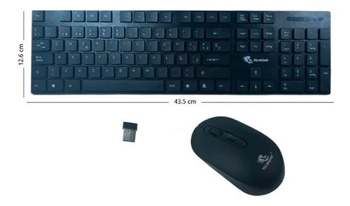 Teclado y ratón inalámbricos