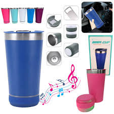 Vaso inteligente con altavoz Bluetooth