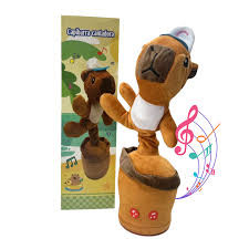 Juguete de peluche musical de capibara