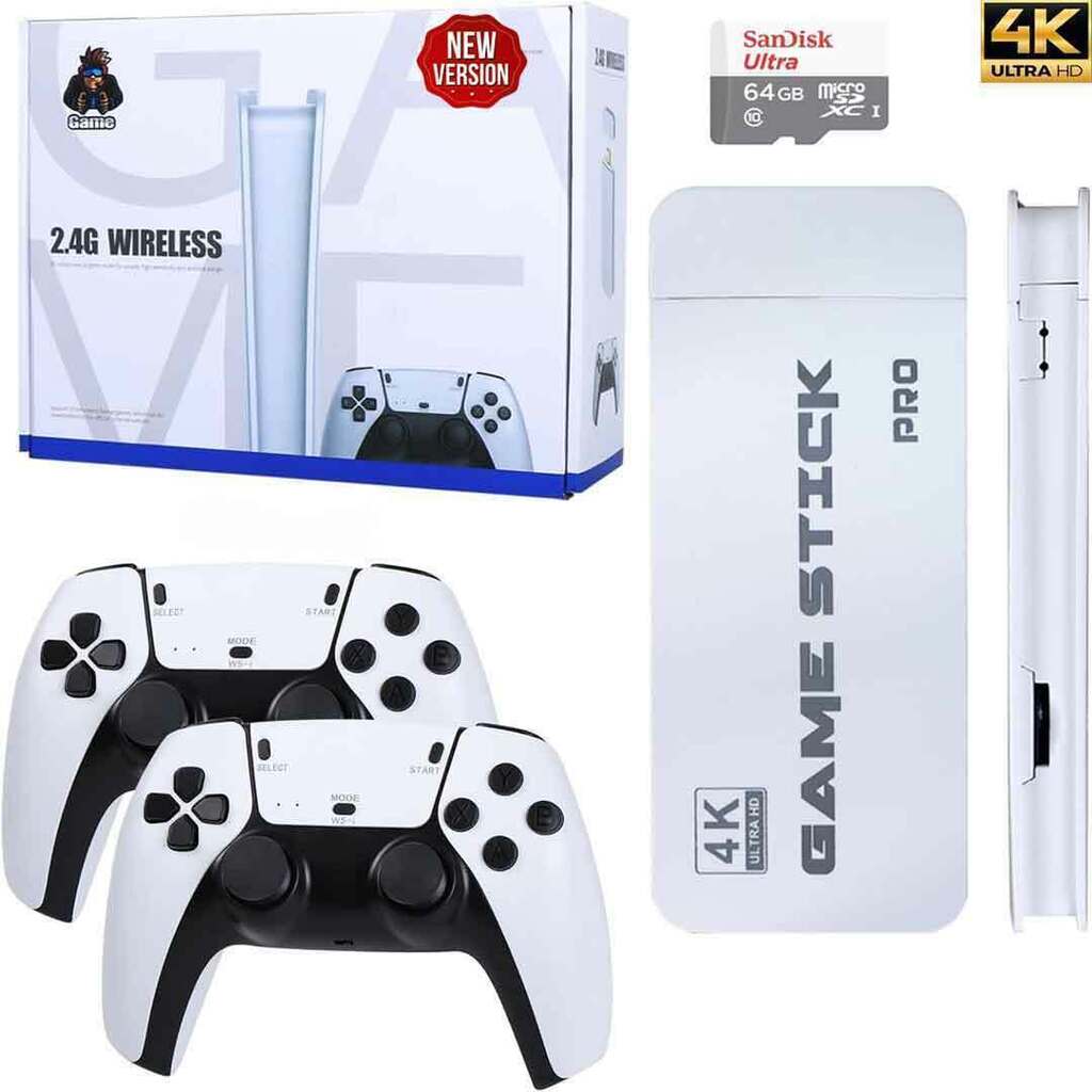 Consola de videojuegos Game Stick Pro 4K