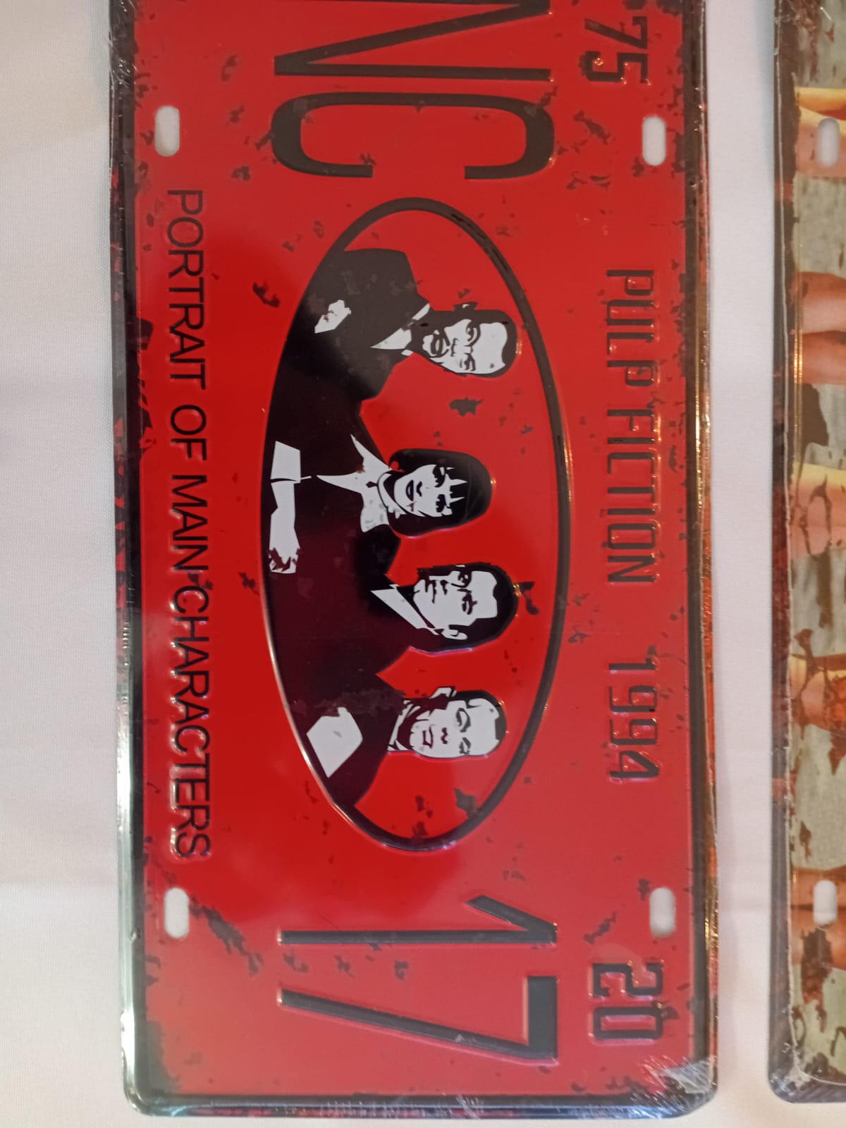 Placa metálica 15 X 30