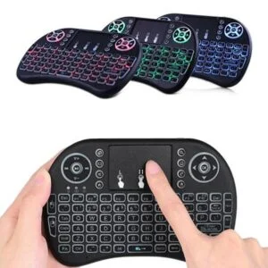 Teclado inalámbrico mini TV