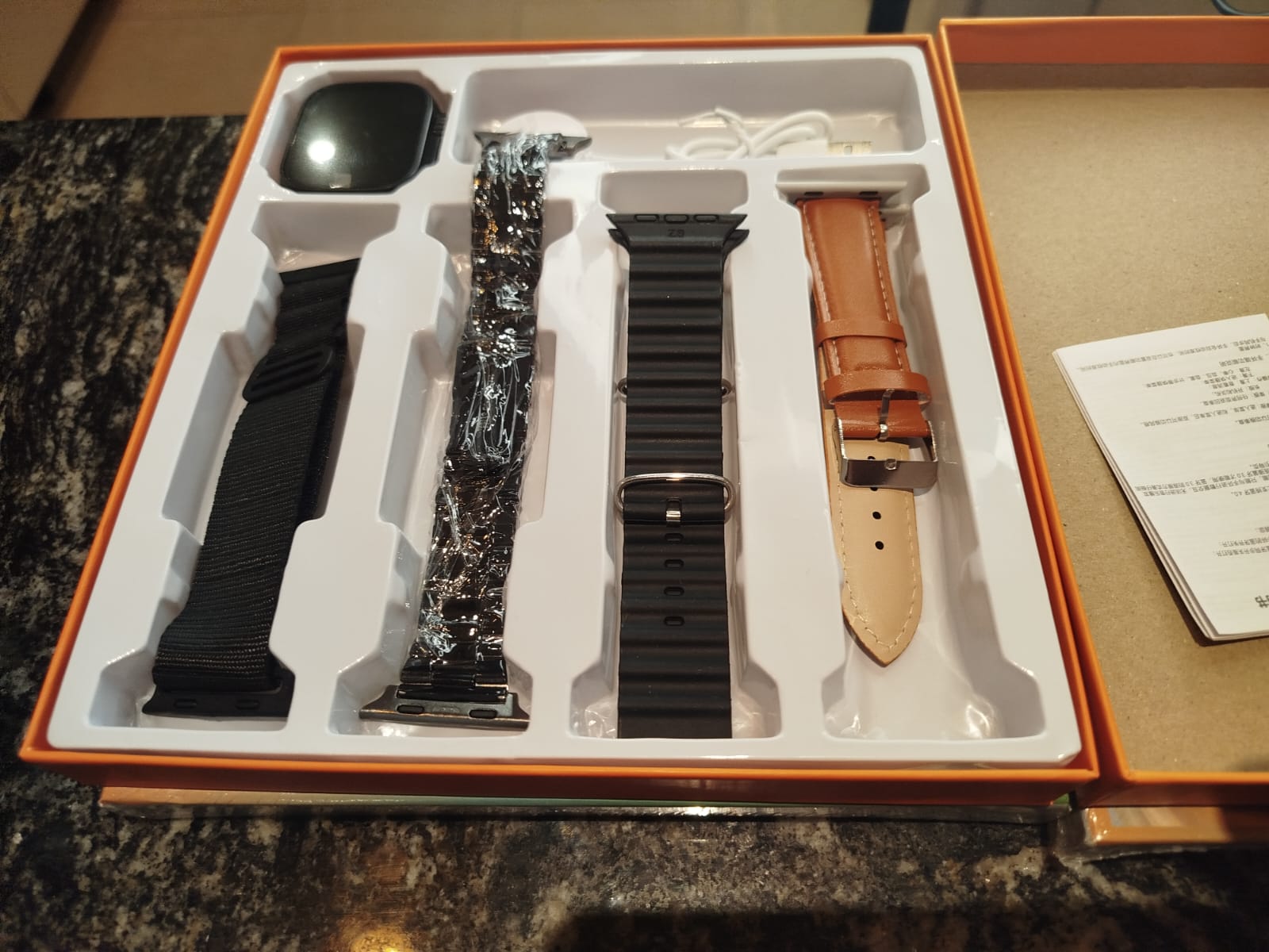 Reloj smartwatch H10 4 mallas
