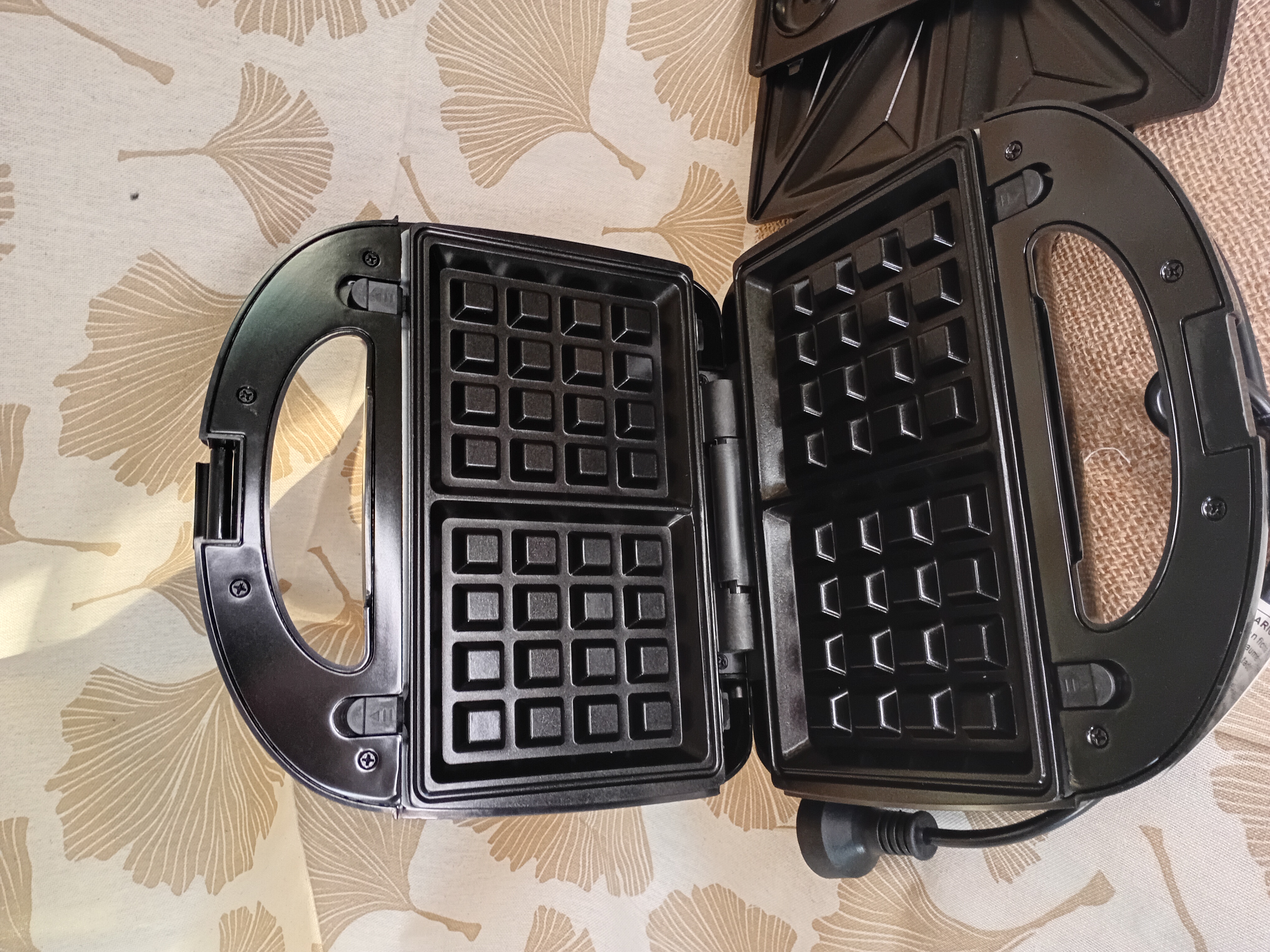 Máquina para hacer waffles