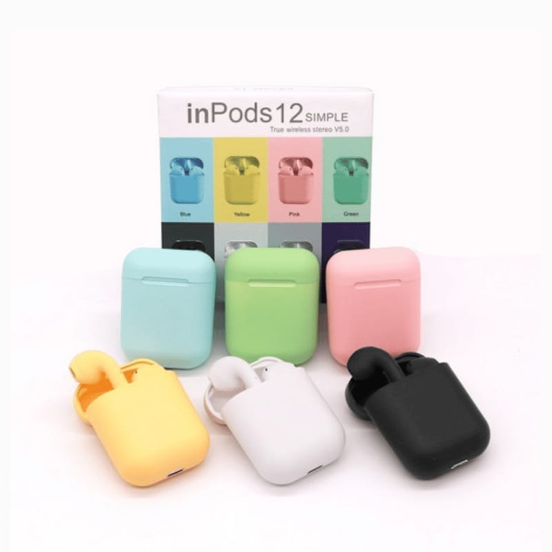 Auriculares inalámbricos de colores INPODS 12