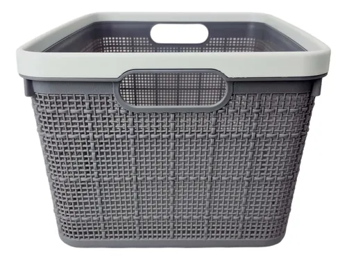 Cesta organizadora de plástico 25 X 18