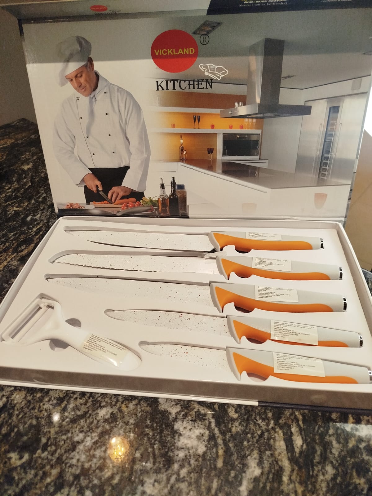 Juego de cuchillos de cocina