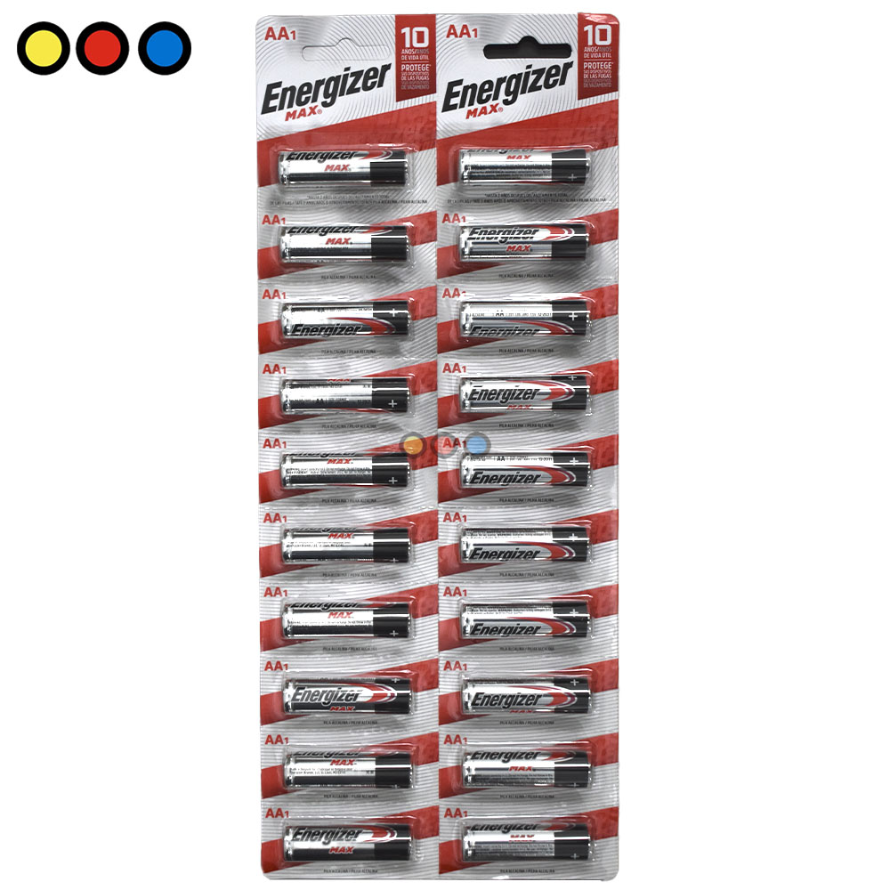 Pilas AA Energizer Max