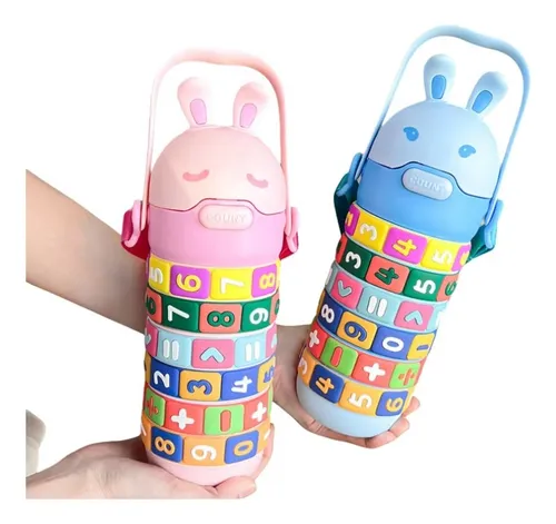 Botella infantil educativa de conejo