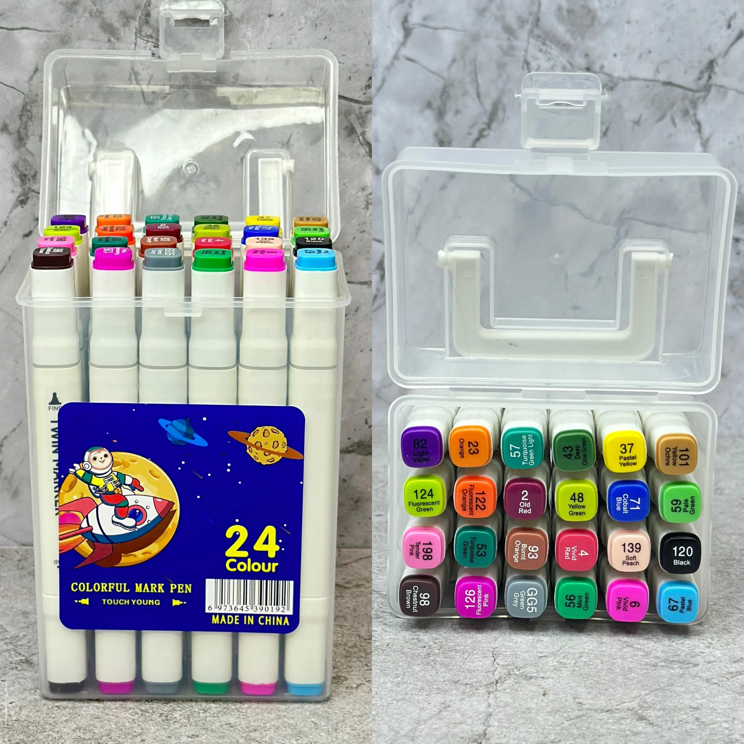 Marcadores de colores (24 unidades)