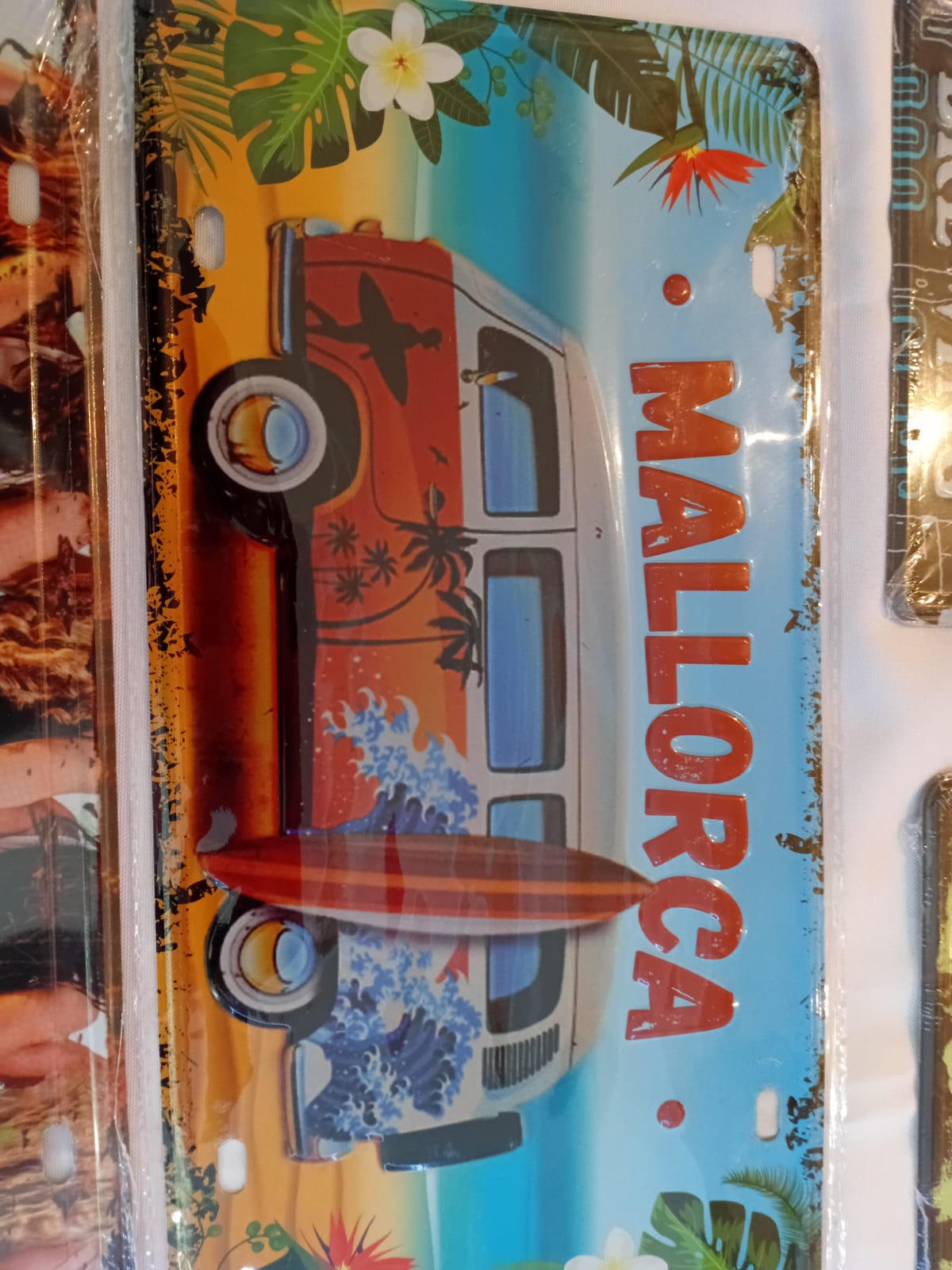 Placa metálica 15 X 30
