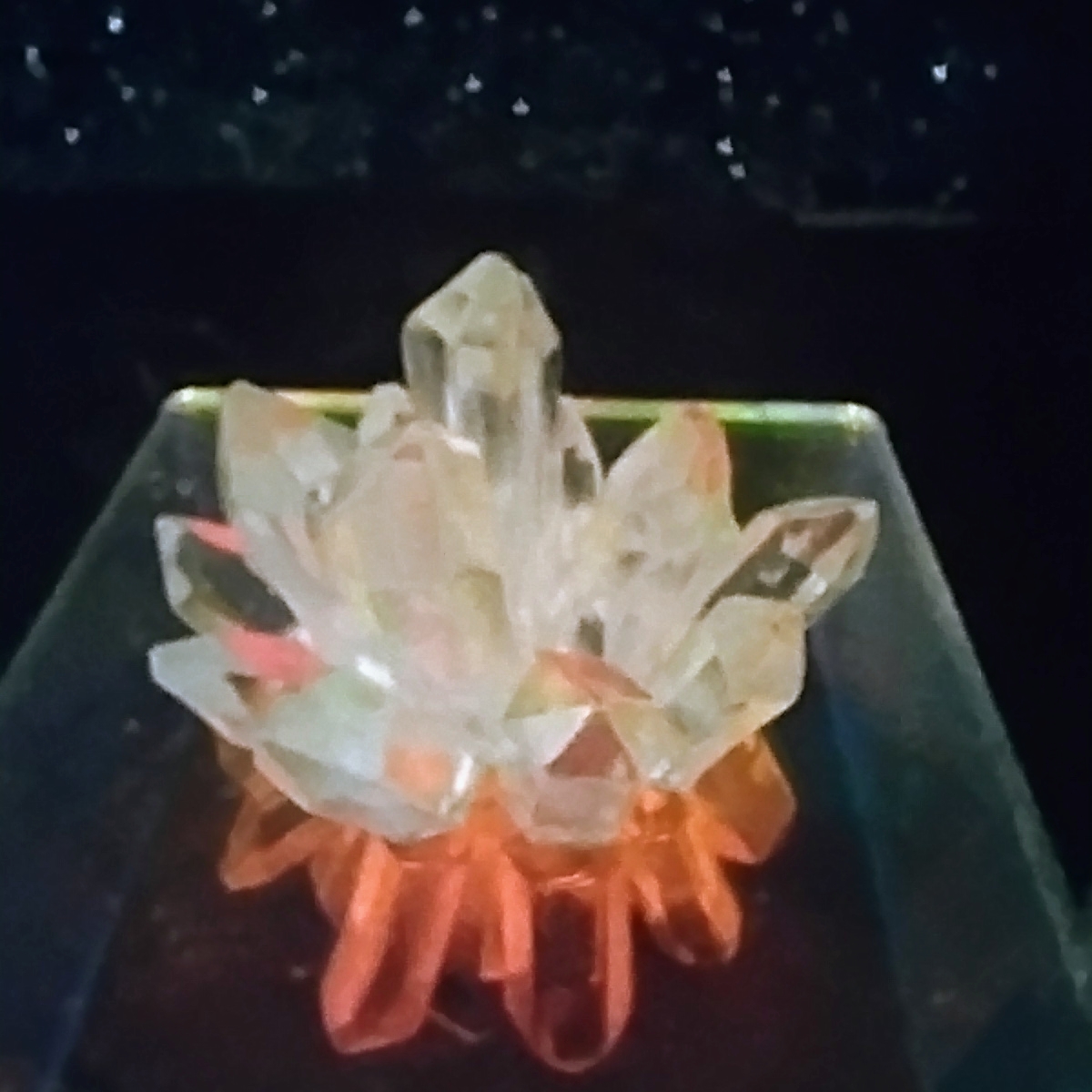 Epoxy Crystal Cluster
