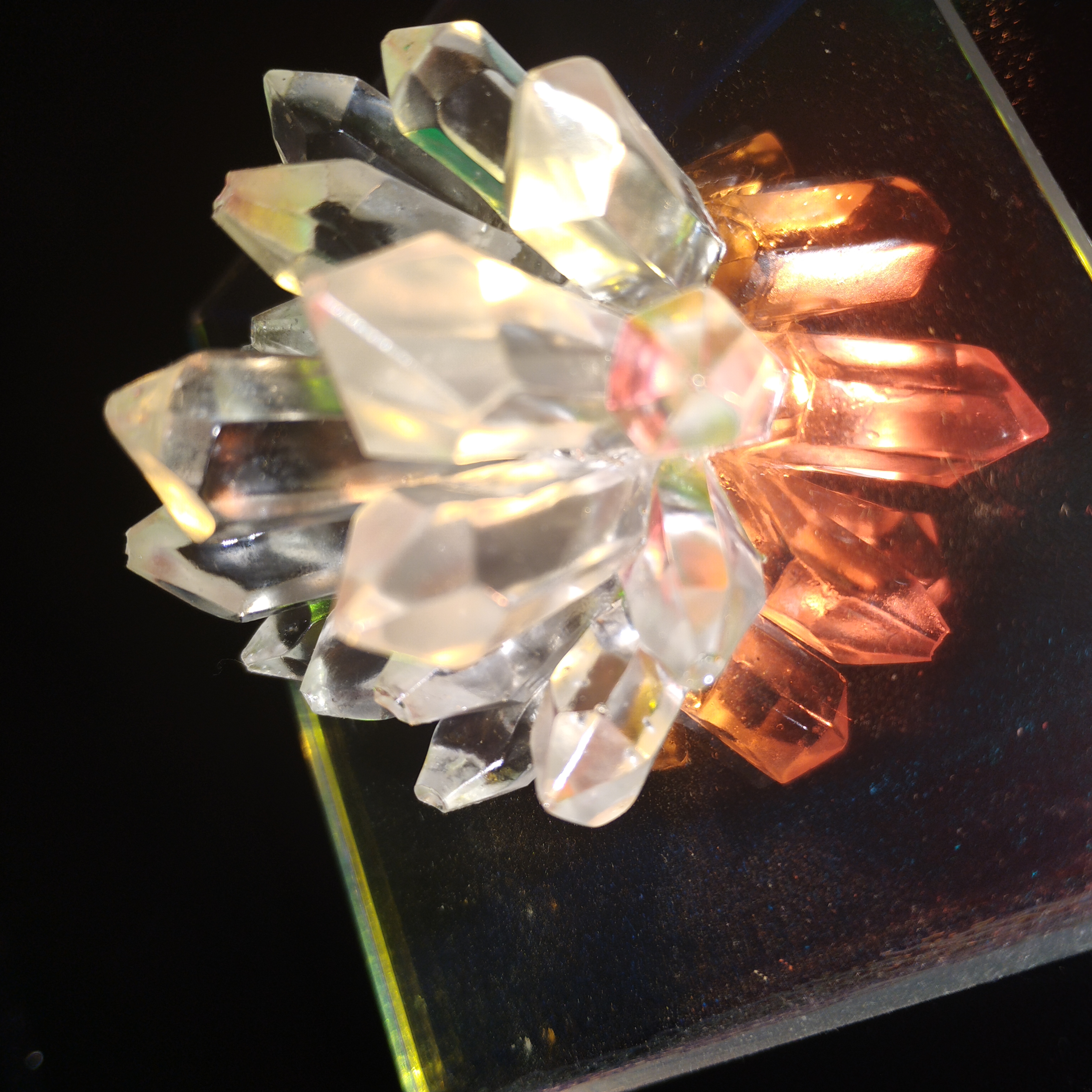 Epoxy Crystal Cluster