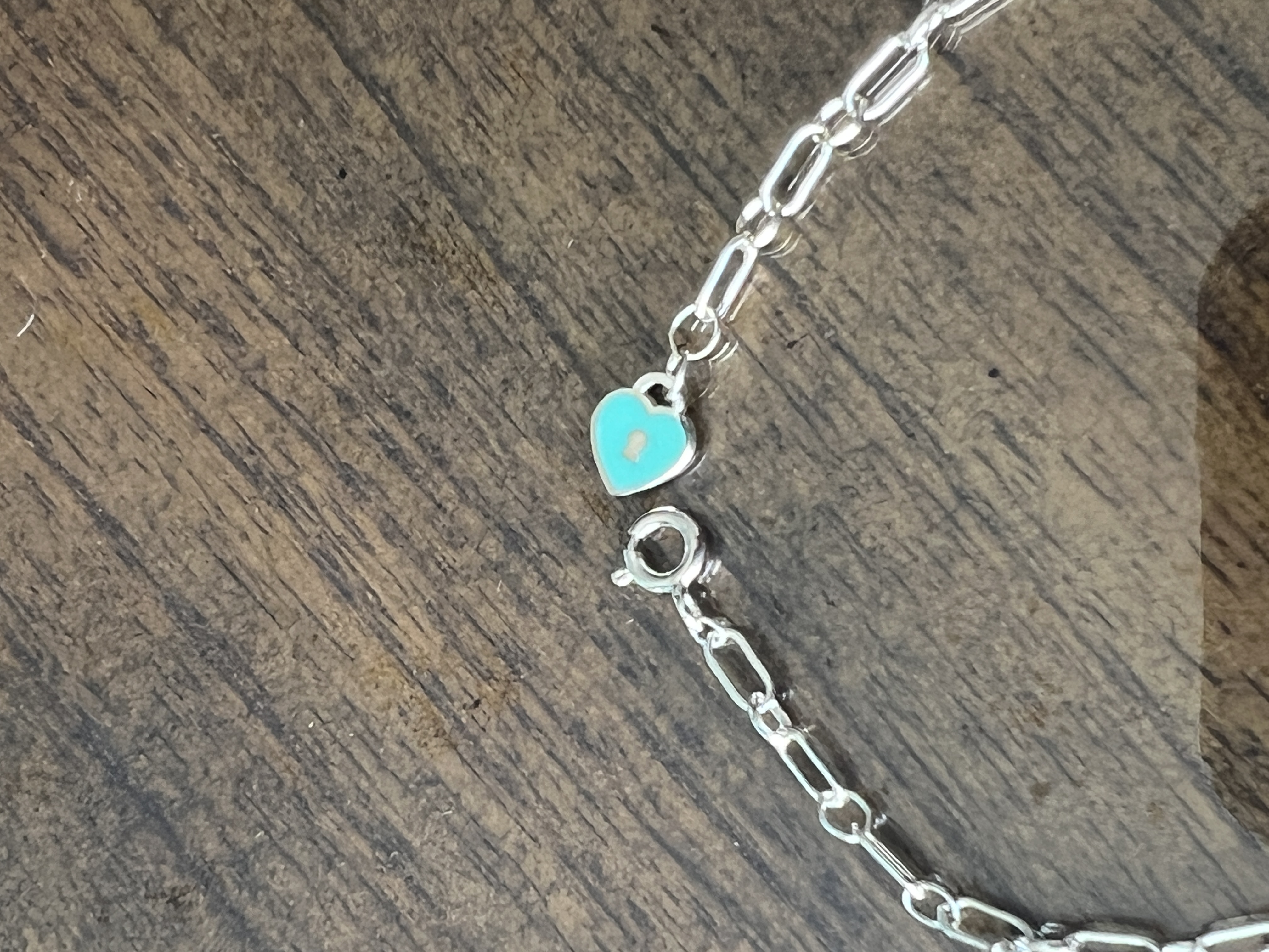 Tiffany Sterling Silver Charm Bracelet