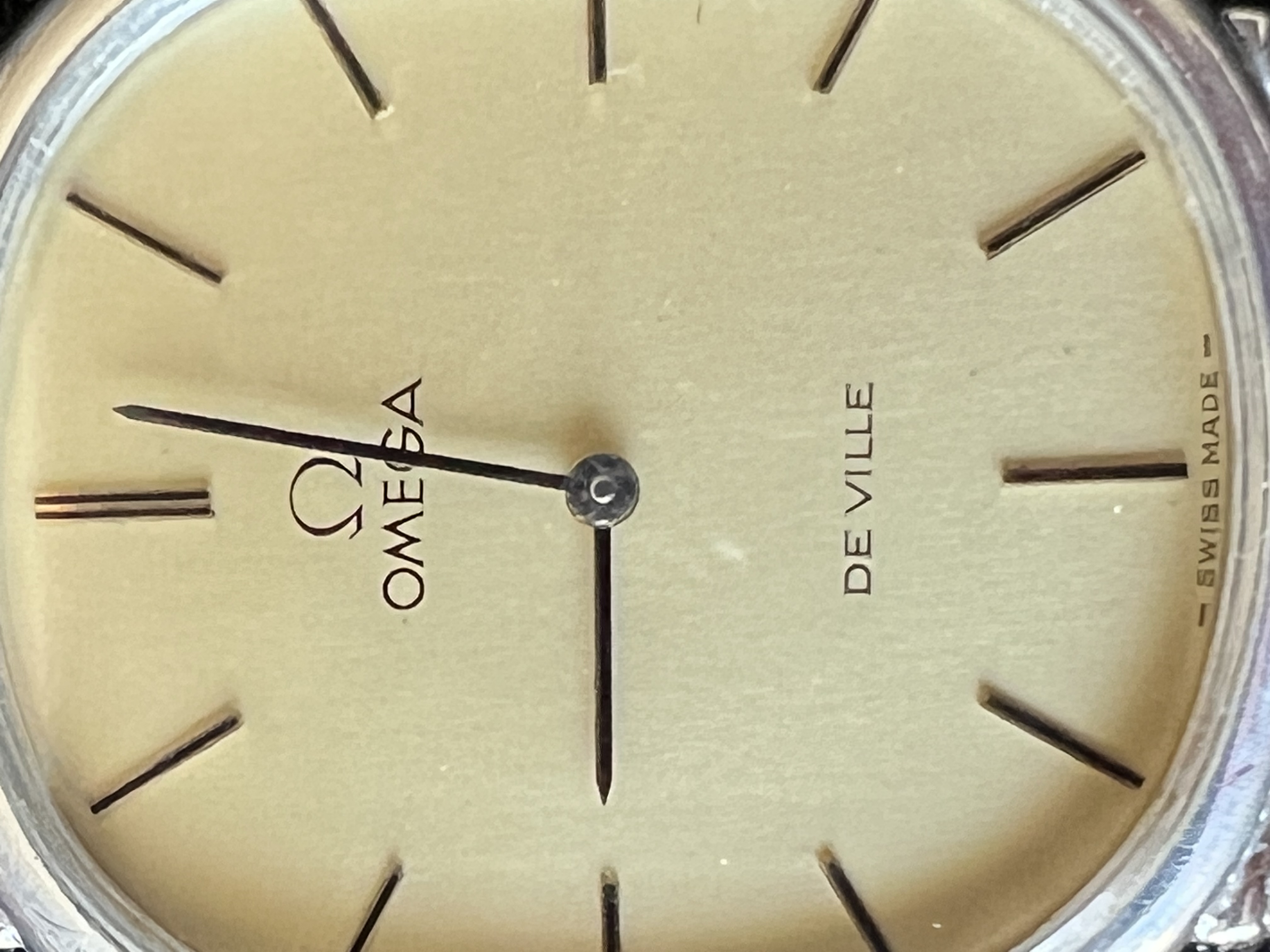 Sterling Silver Omega De Ville Watch