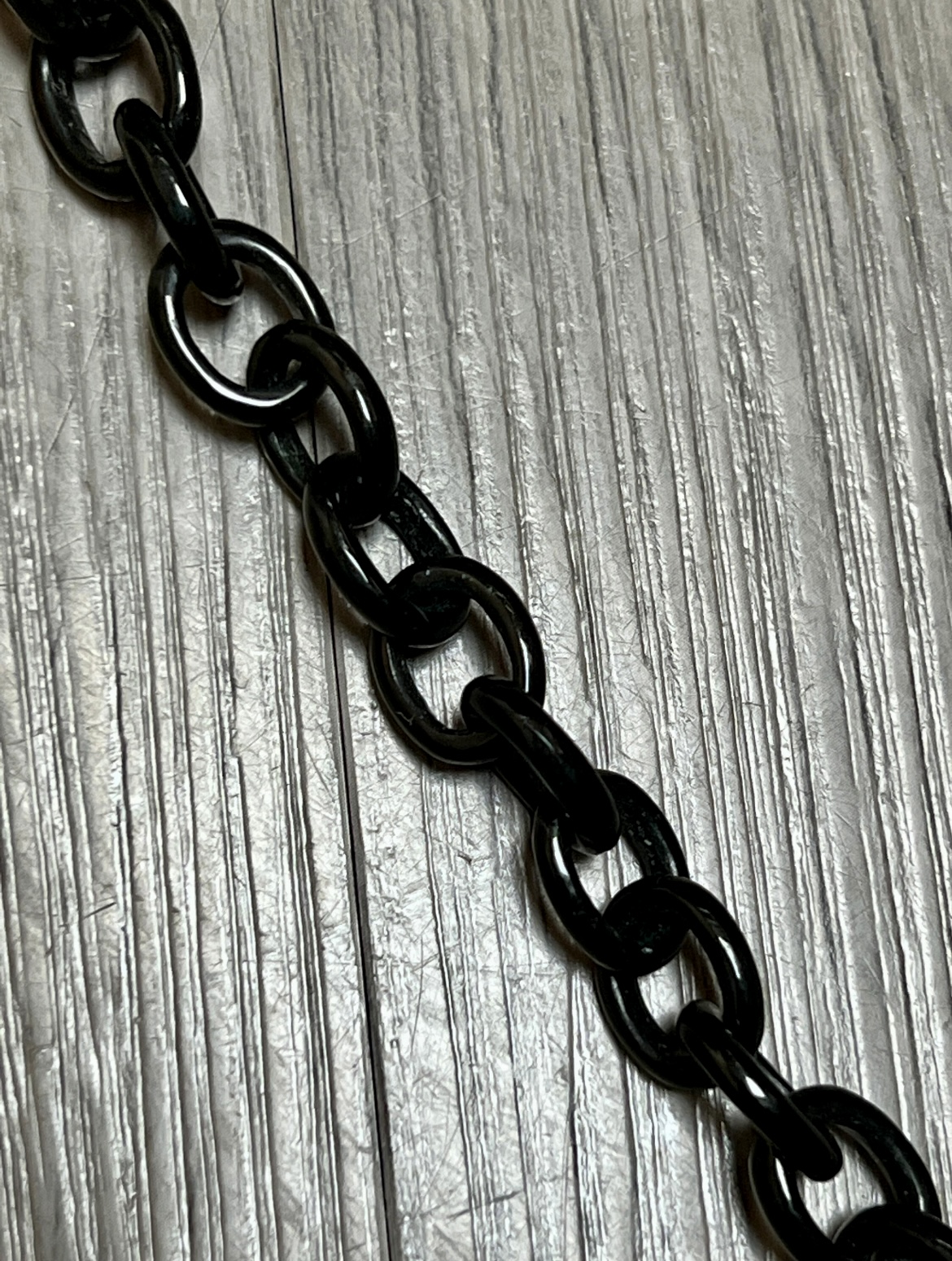 Black Jade Chain Necklace with Buddha Pendant