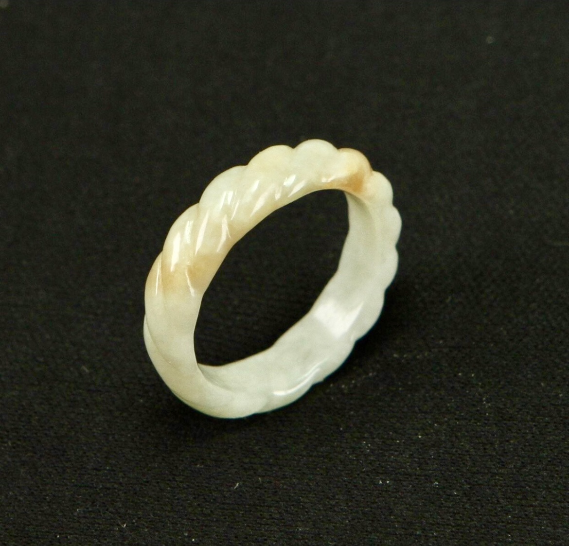 Yellow Jadeite Ring