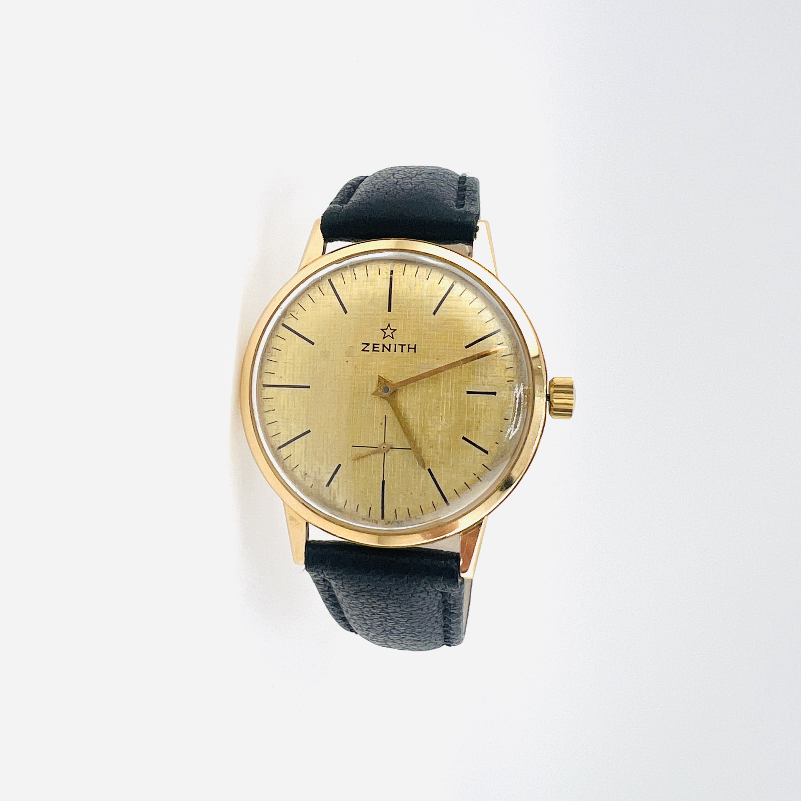 18K Gold Zenith Wristwatch, Vintage