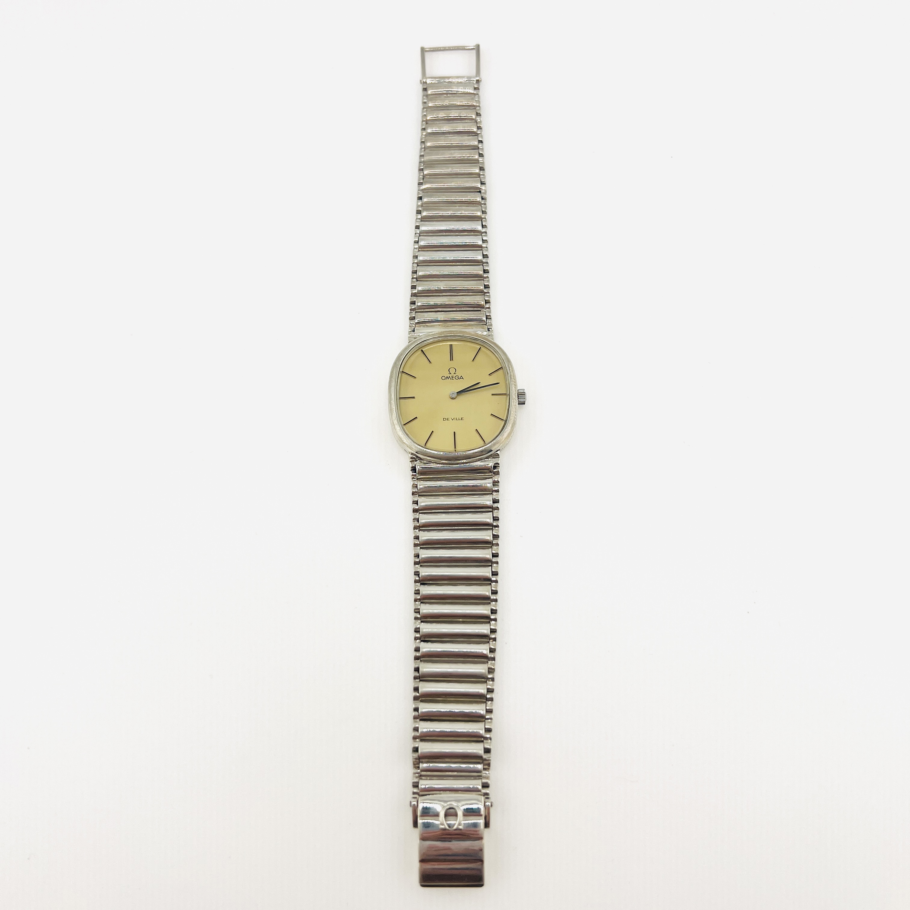 Sterling Silver Omega De Ville Watch