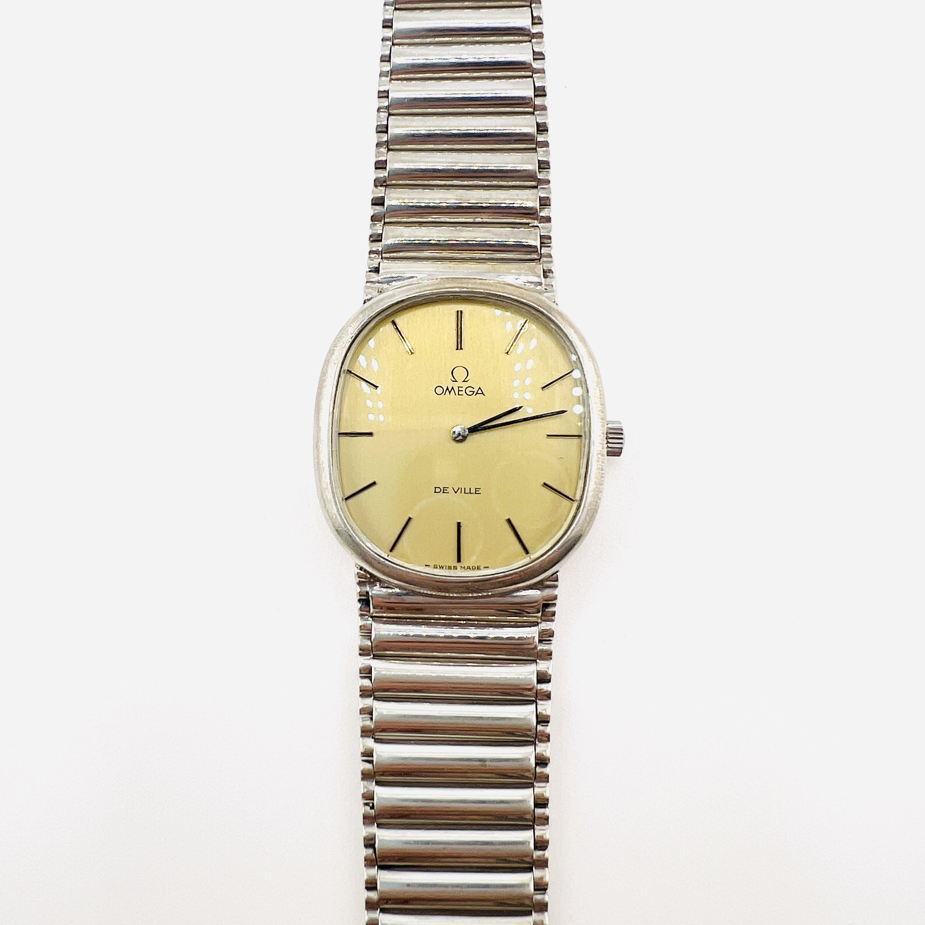 Sterling Silver Omega De Ville Watch