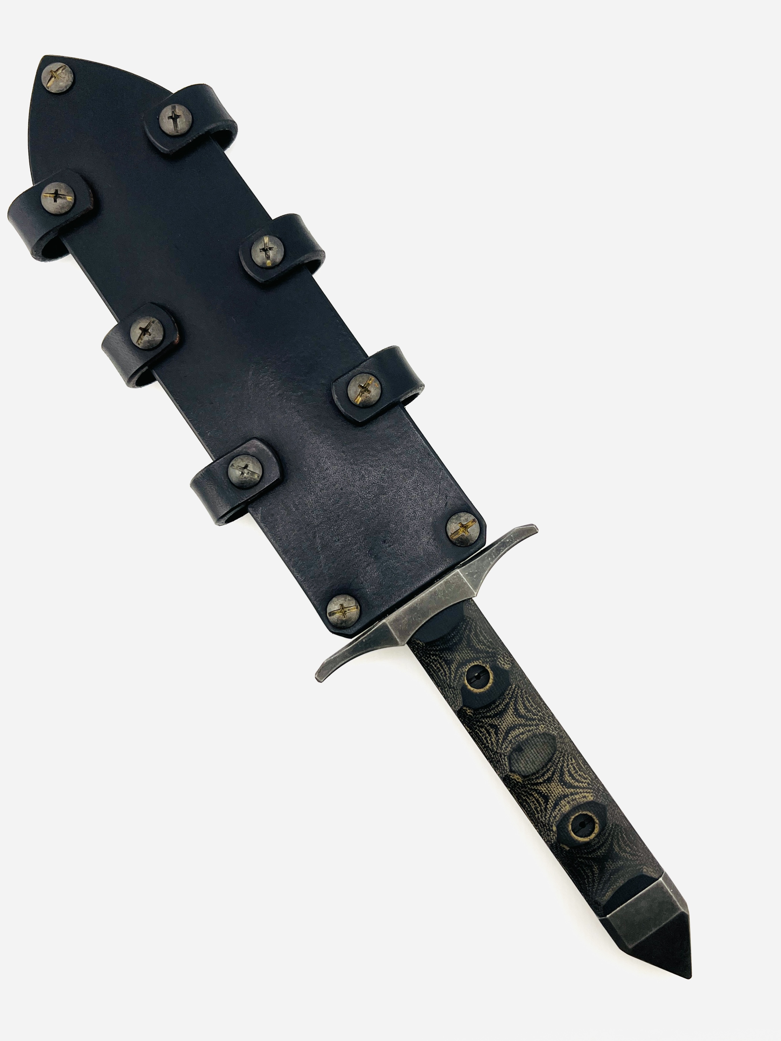 Game of Thrones short sword with customized leather sheath