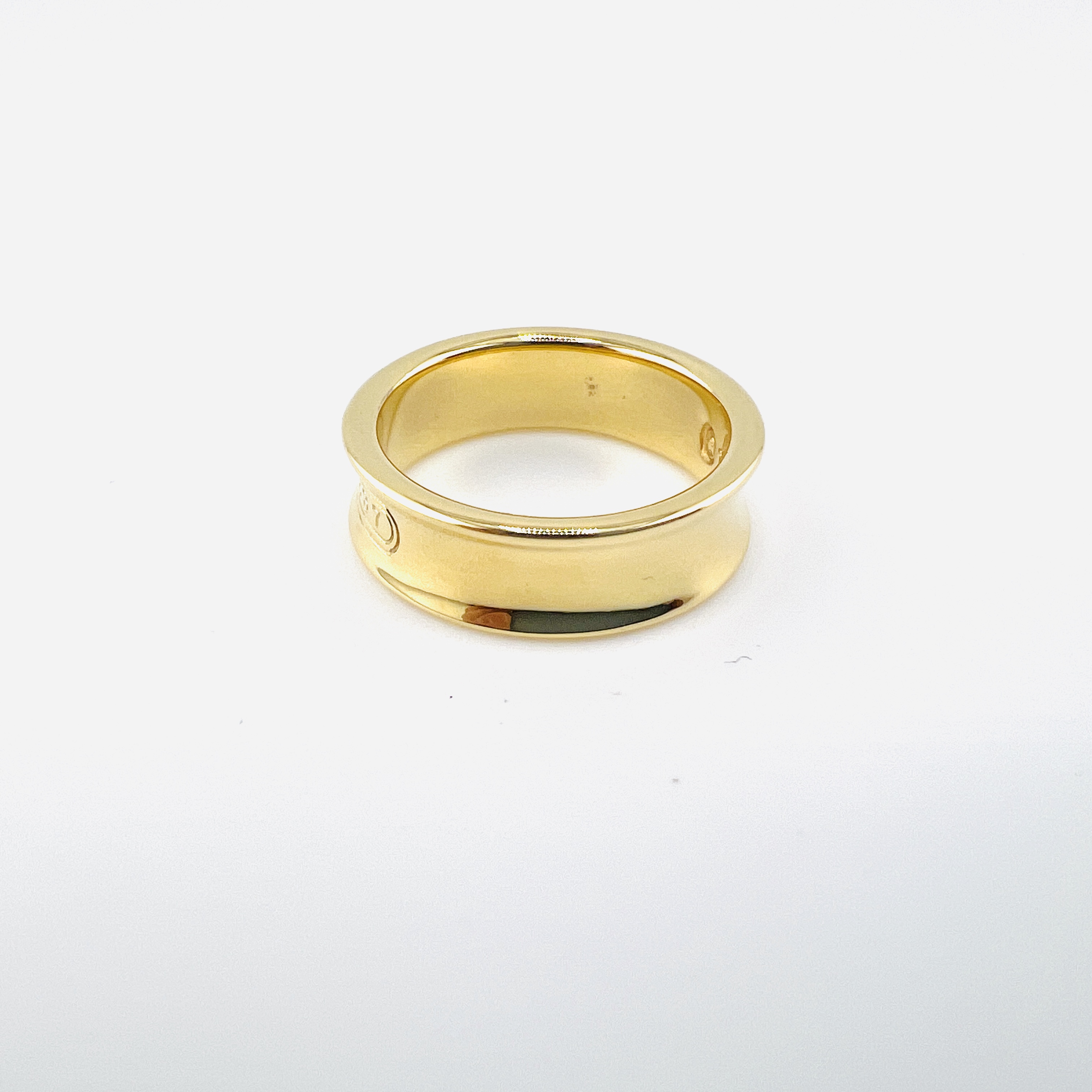 Tiffany & Co. 1837 band ring in 18K gold