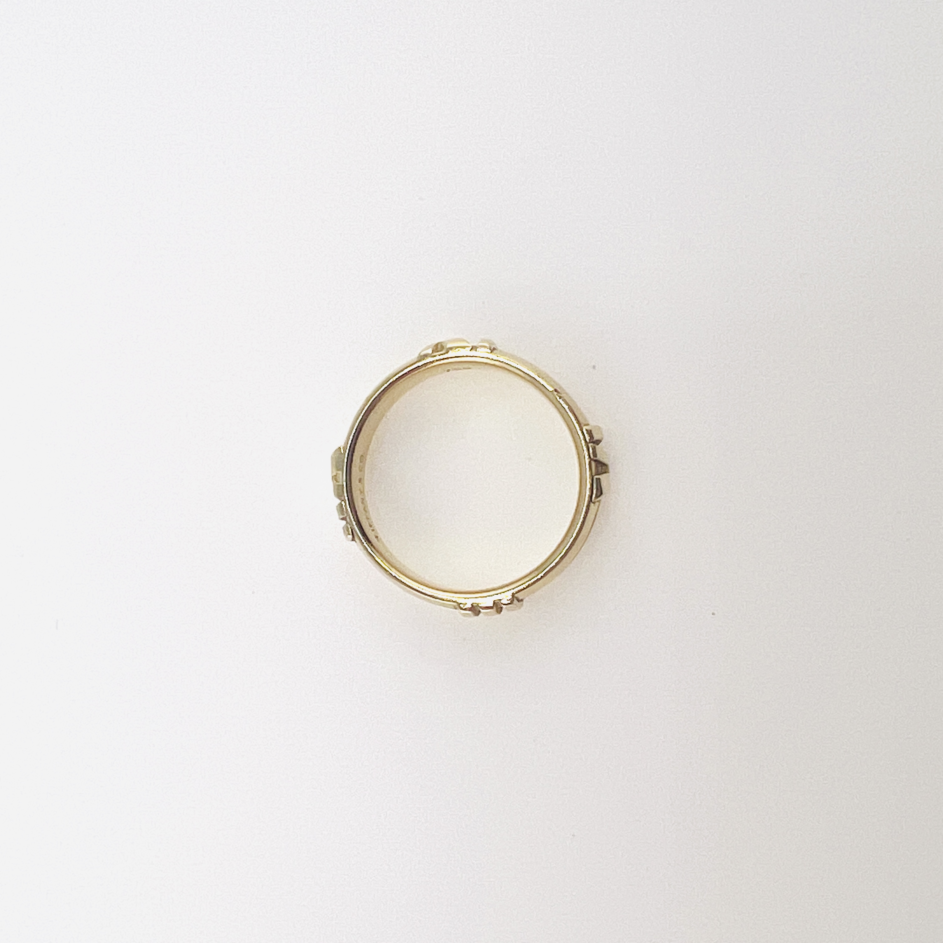 Vintage Tiffany & Co. Atlas ring in 18K gold