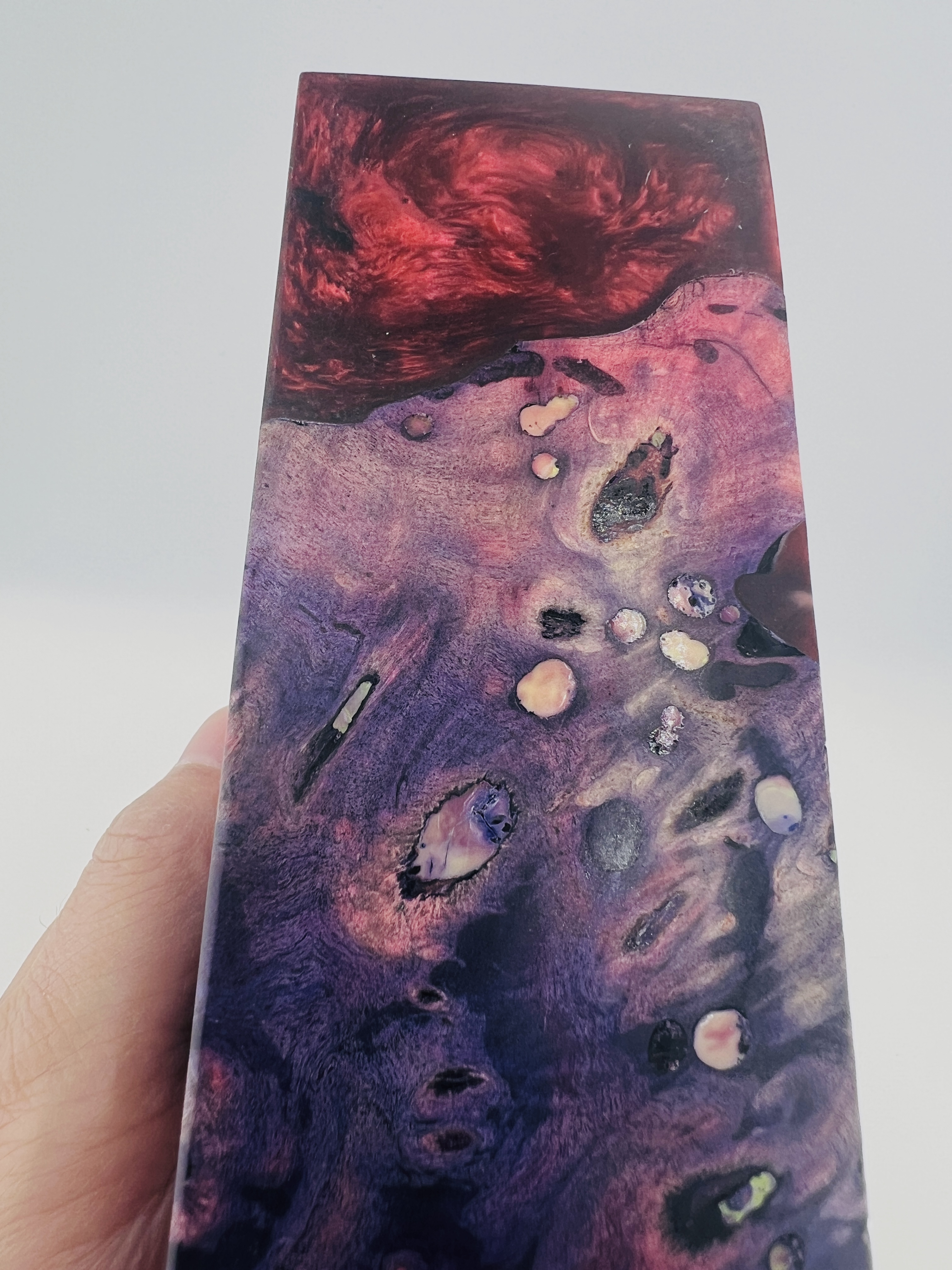 Display block pair set, Red Universe, large