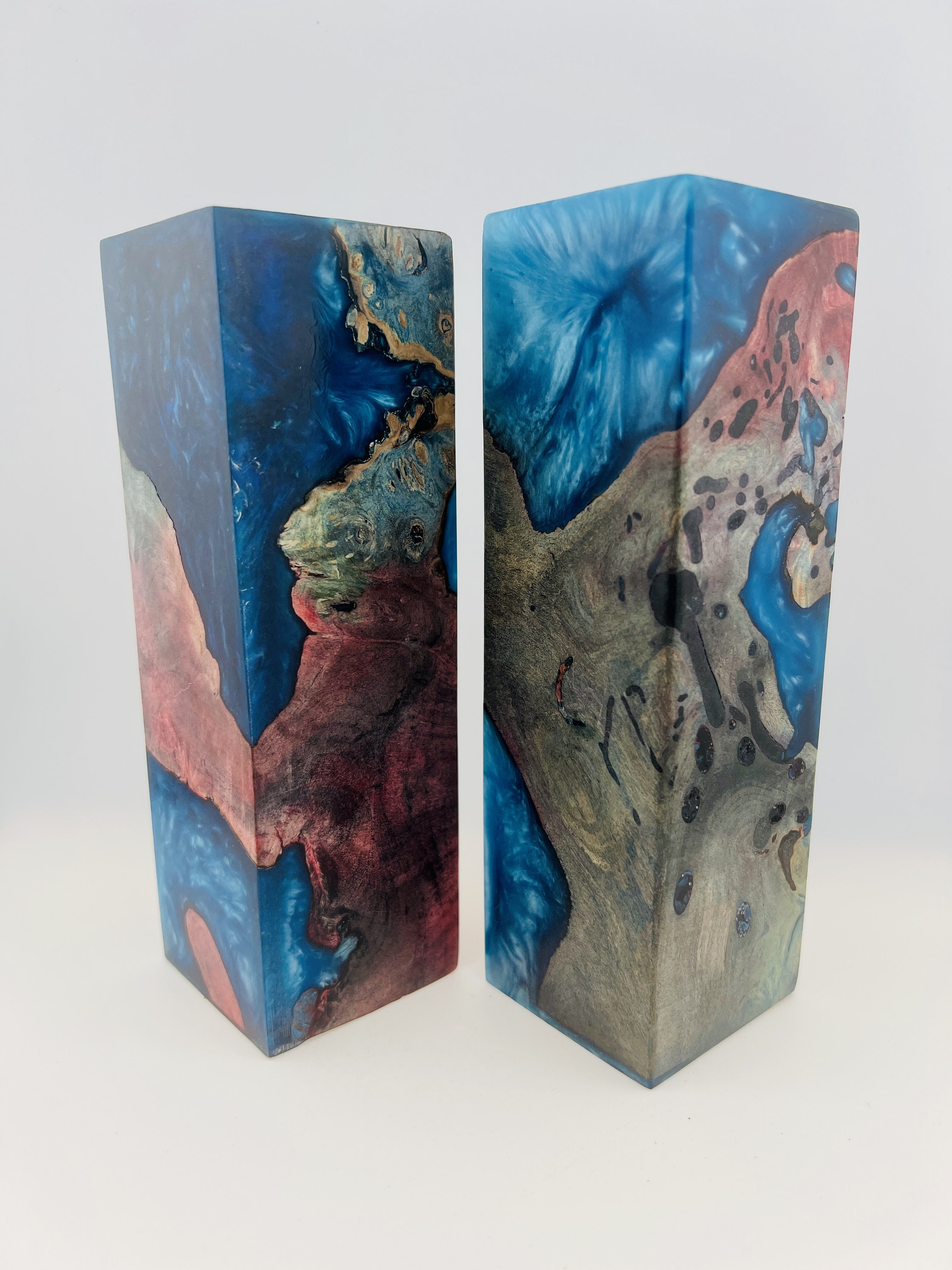 Display block pair set, Blue Universe, large