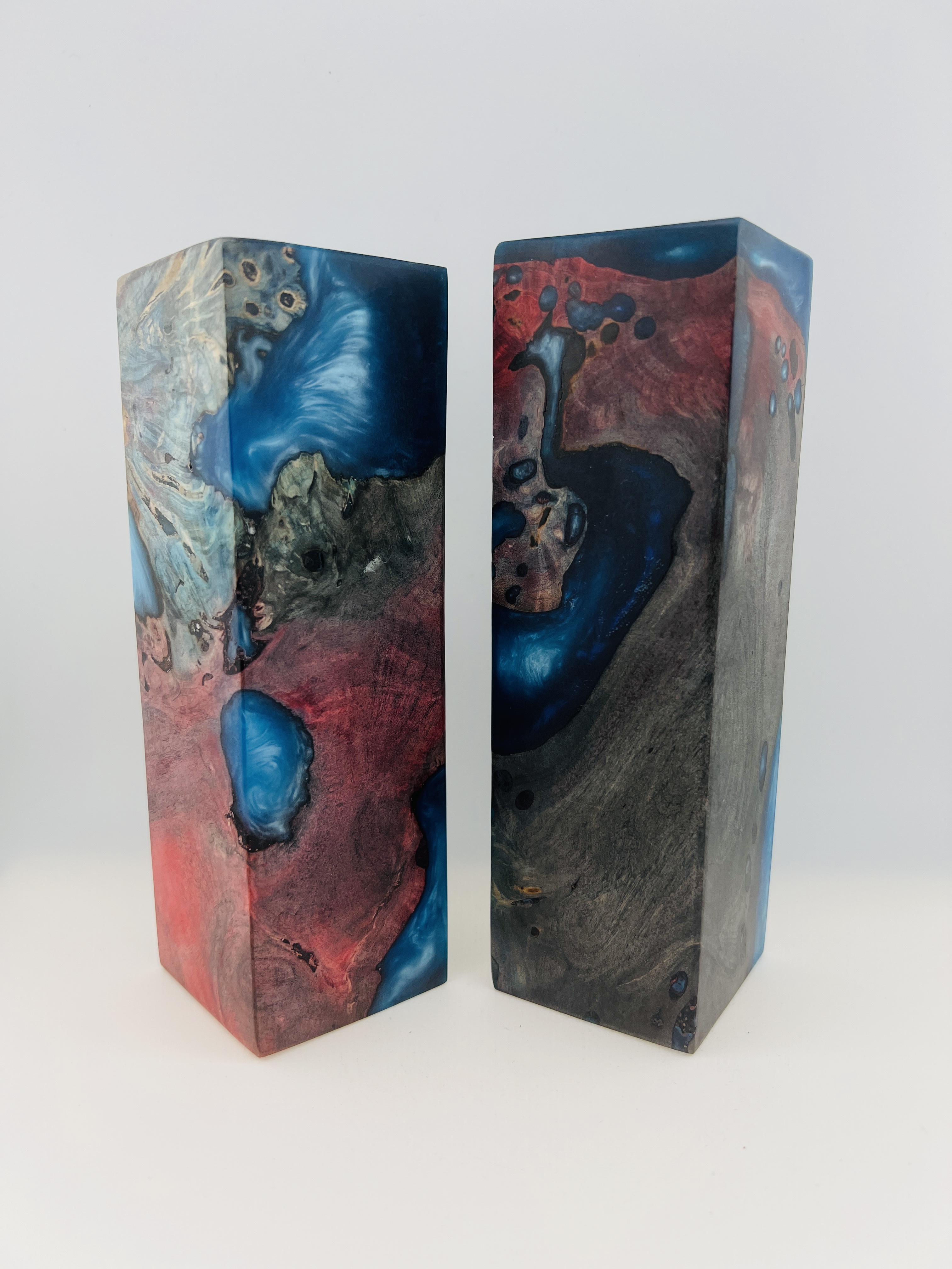 Display block pair set, Blue Universe, large