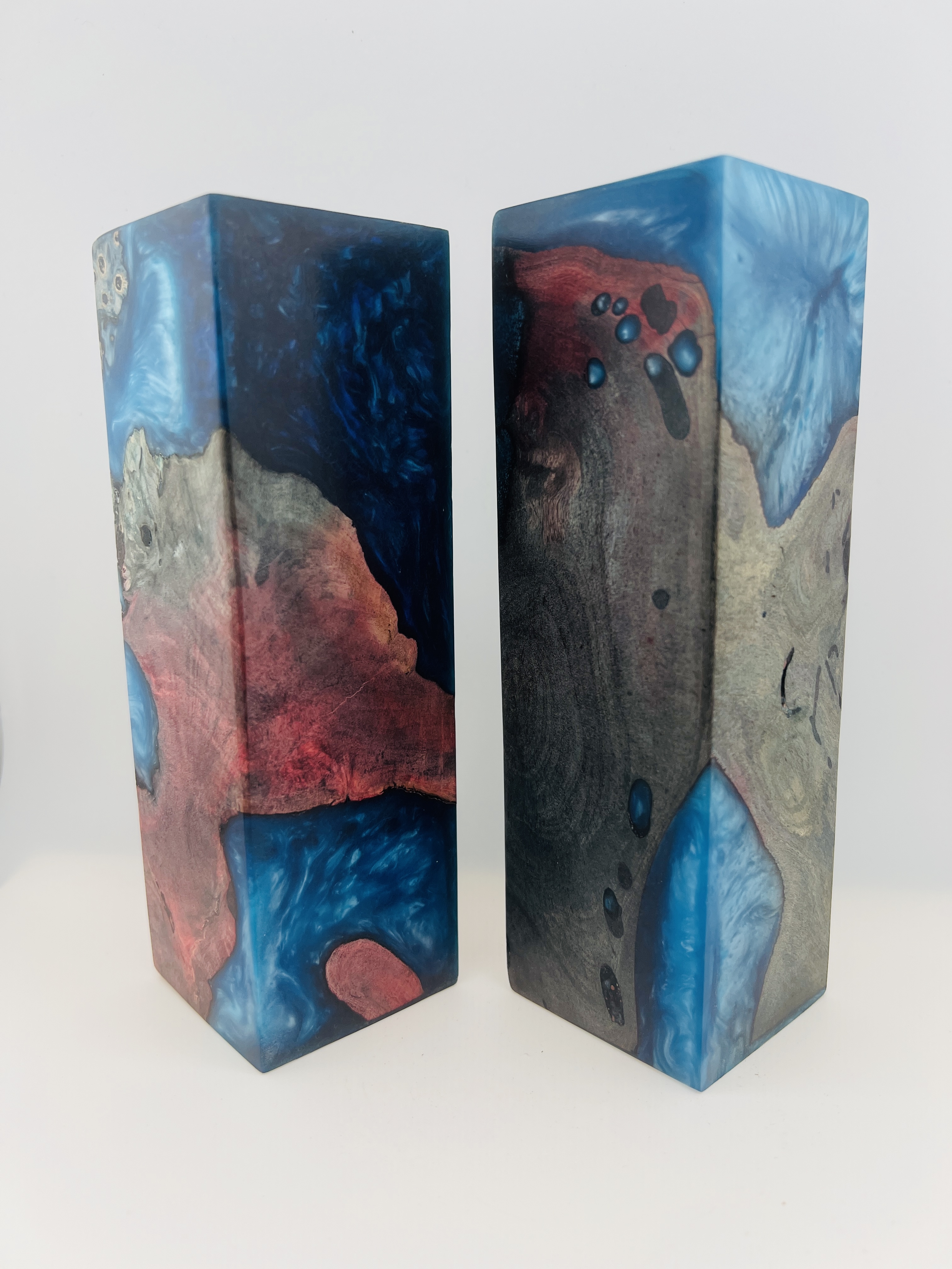 Display block pair set, Blue Universe, large