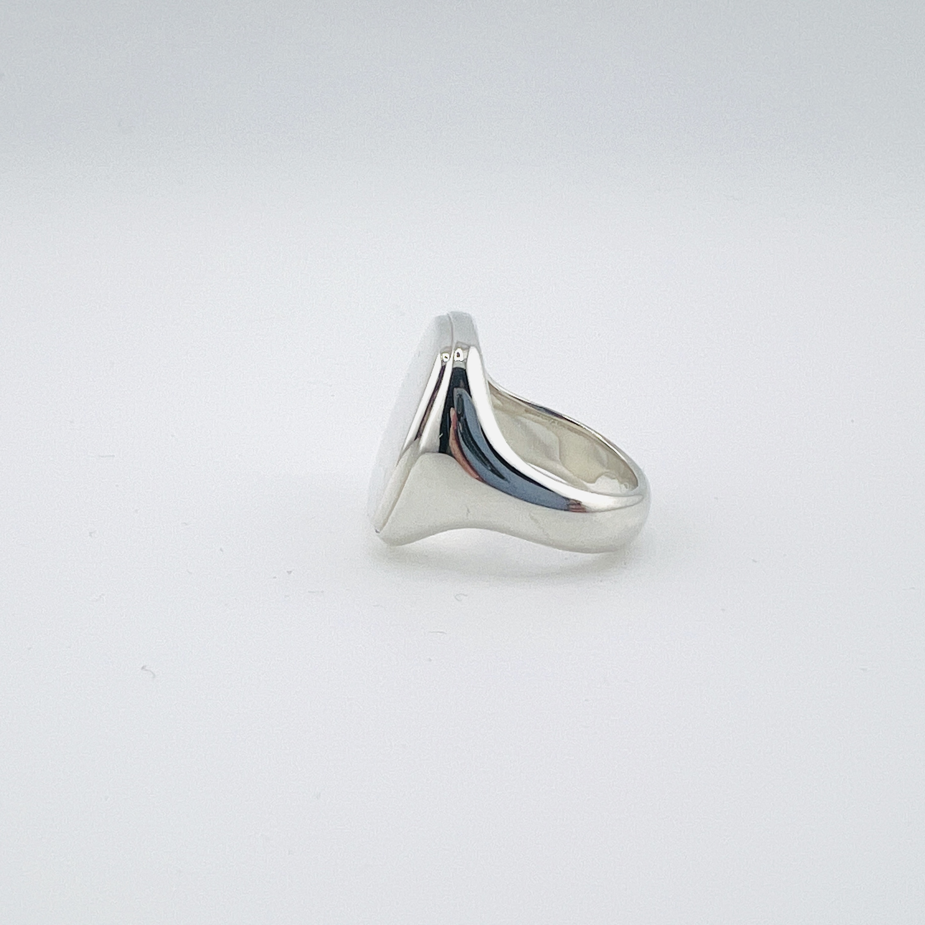 Tiffany & Co. sterling silver signet ring